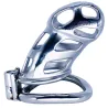 FUKR Cage de chasteté en métal Cobra Steel 10 x 3.7cm